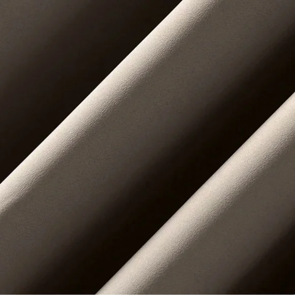 Sun Zero Oslo Home Theater 100% Blackout Rod Pocket Curtain Panel Set of 2 - Picture 3 of 7